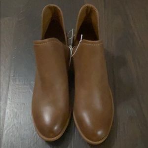 Brown booties